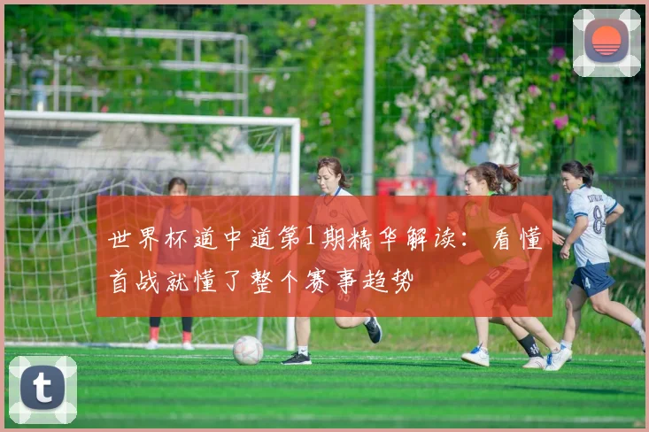 世界杯道中道第1期精华解读：看懂首战就懂了整个赛事趋势