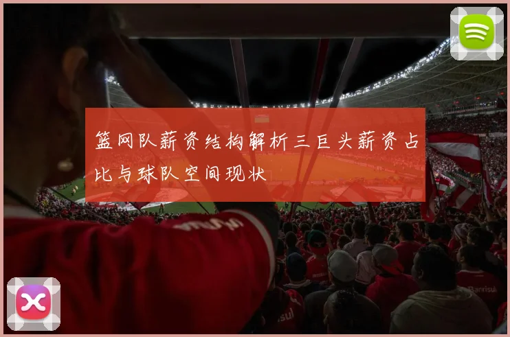 篮网队薪资结构解析三巨头薪资占比与球队空间现状
