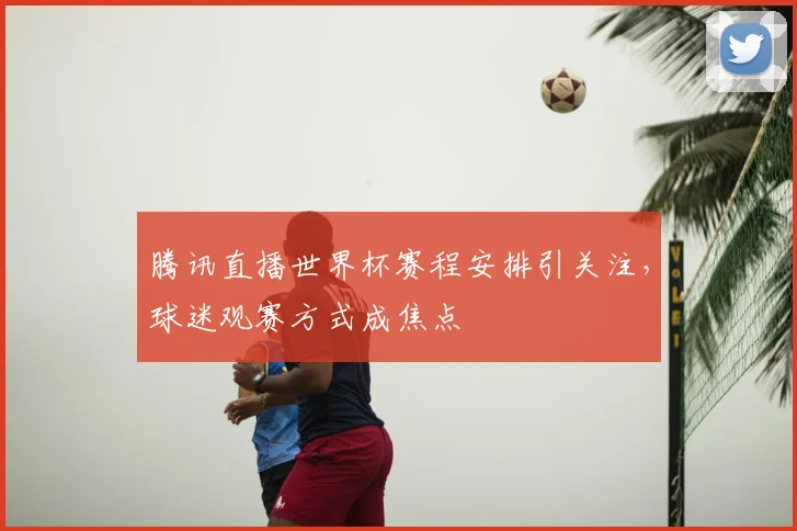 腾讯直播世界杯赛程安排引关注，球迷观赛方式成焦点